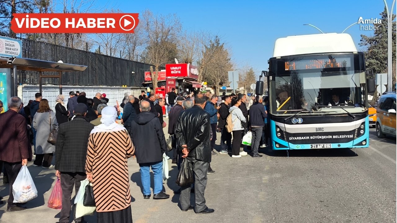 Diyarbakır’da toplu ulaşım zammına tepki
