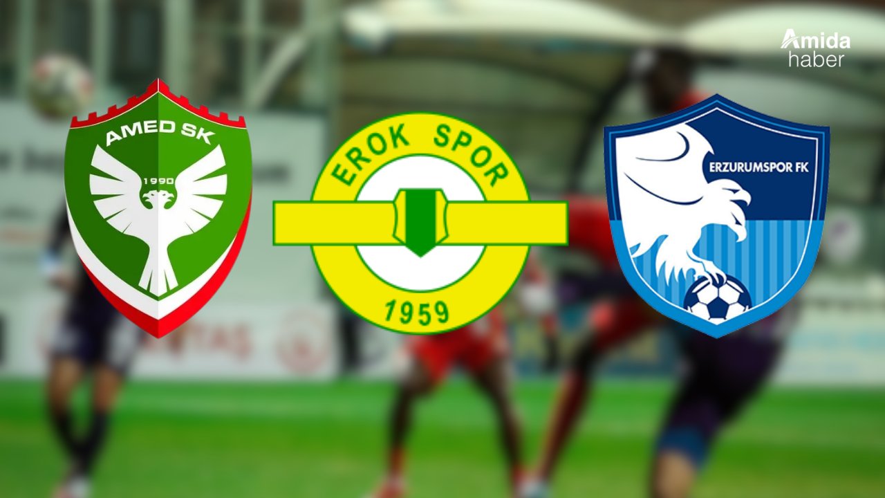 Zirve yarışında kalan maçlar: İşte Amedspor, Erzurum ve Erok’un fikstürü