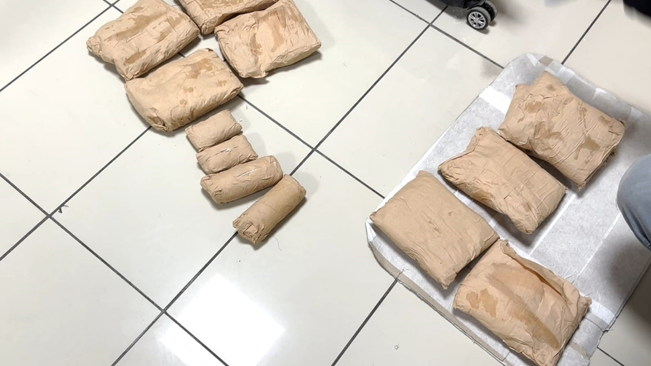 Batman'da 8 kilo 500 gram metafetamin ele geçirildi