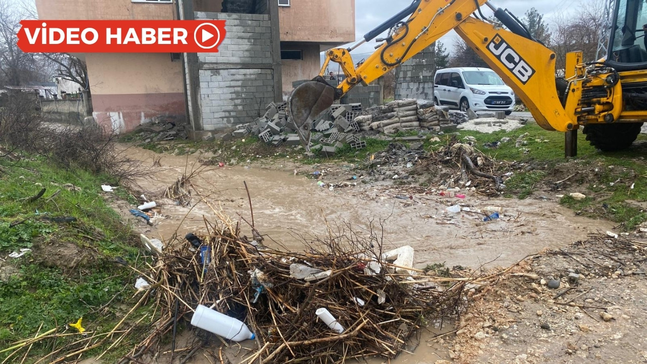 Diyarbakır’da 4 köyde sel meydana geldi