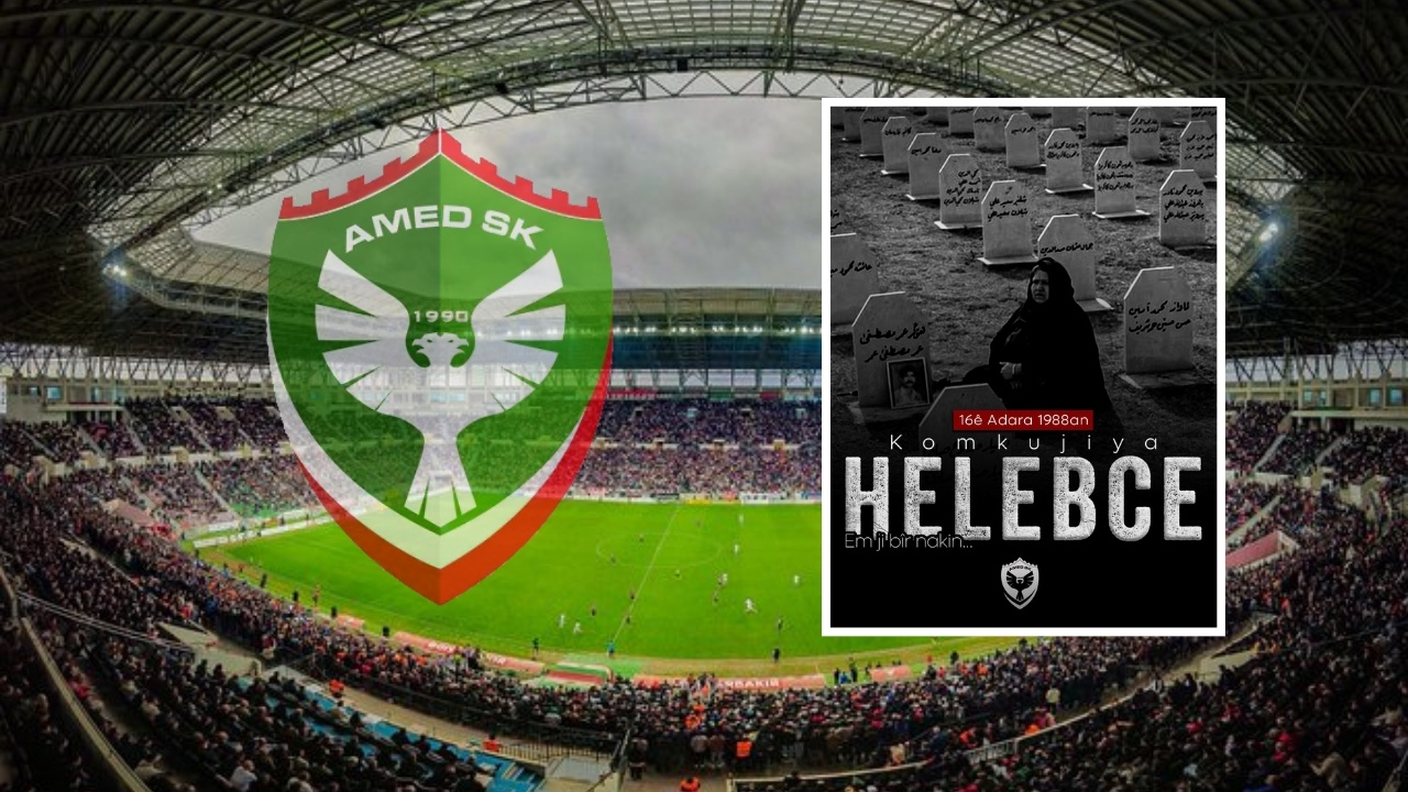 Amedspor Halepçe’yi unutmadı