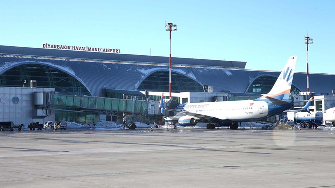 Diyarbakır’da sabah uçuşları yine iptal