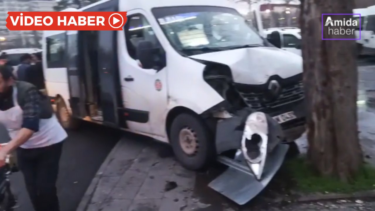 Diyarbakır’da zincirleme kaza: 3 yaralı