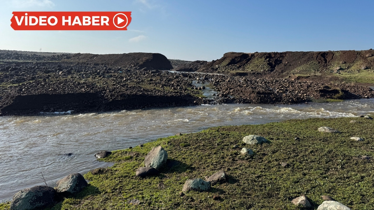 Diyarbakır'da gölet patladı: Ekinler su altında kaldı