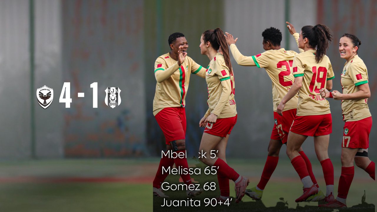 Amedsporlu kadınlar 3 puanı aldı