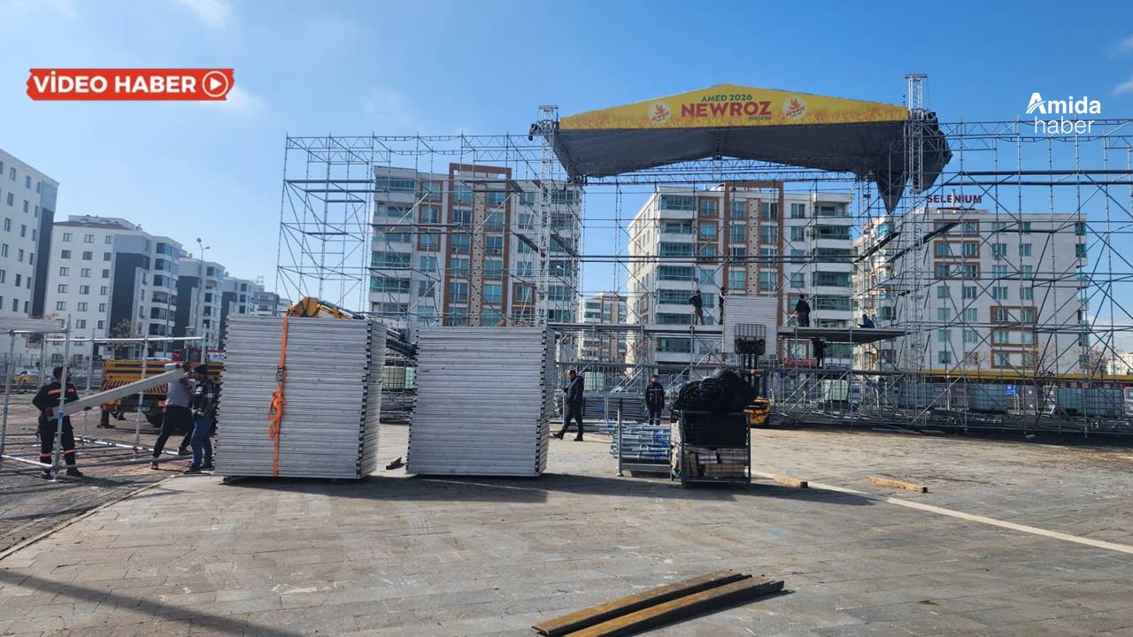 Diyarbakır’da Newroz hazırlıkları sürüyor