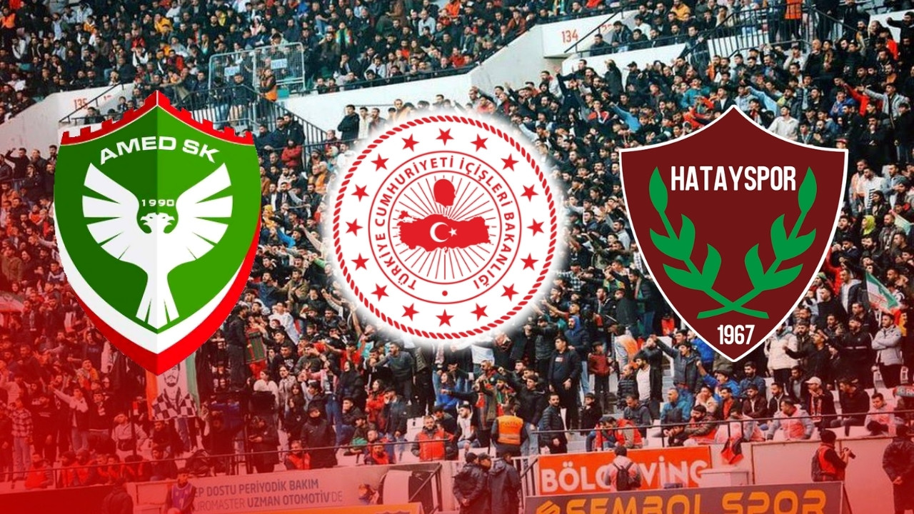 Amedspor’a taraftar yasağı: Bakanlık devrede