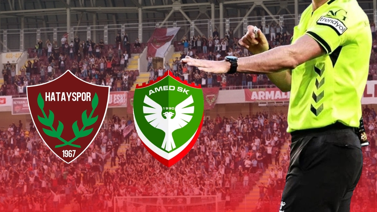 Amedspor’un Hatay maçını Bursalı hakem yönetecek
