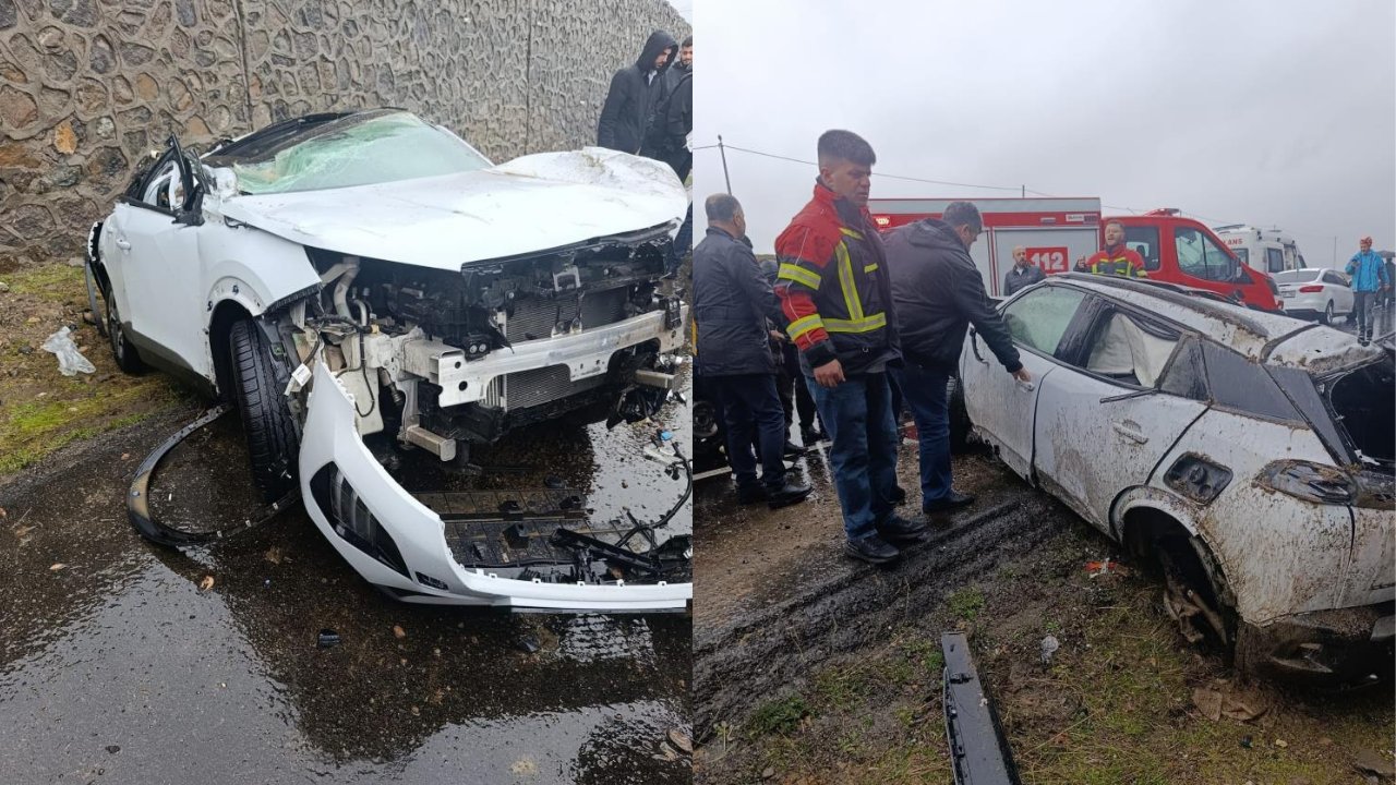 Bingöl-Diyarbakır karayolunda kaza: 5 yaralı