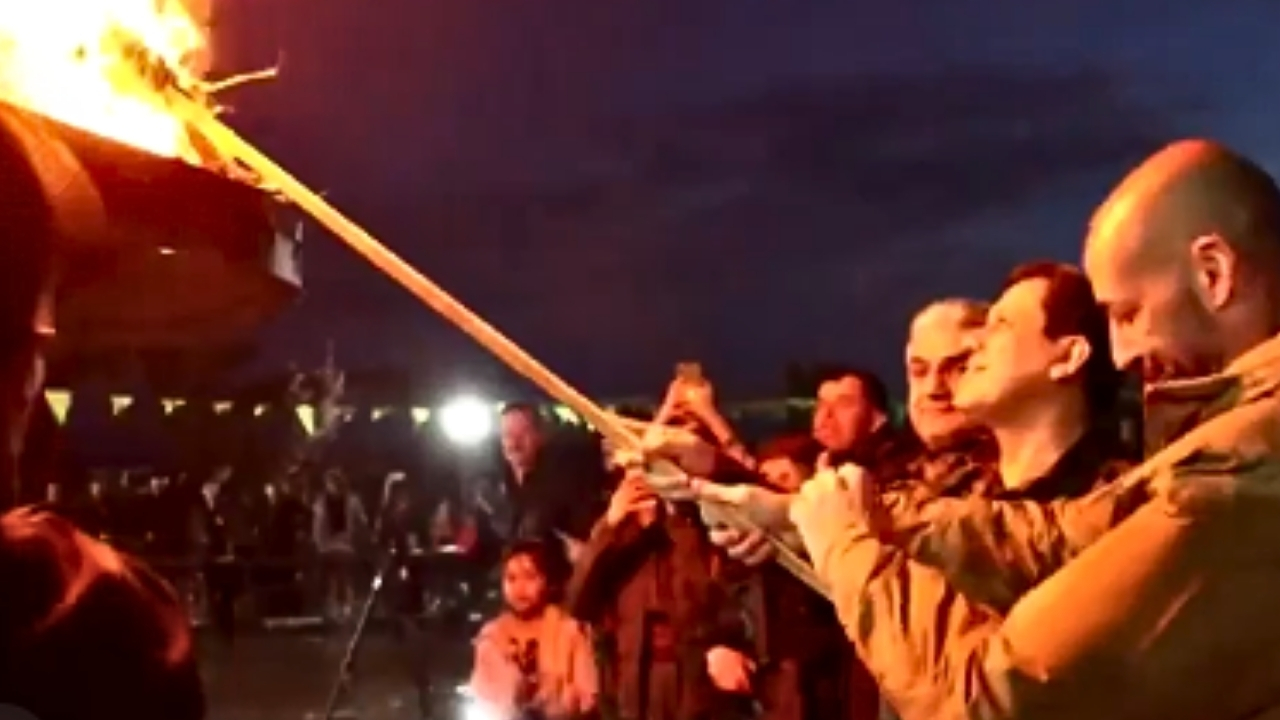 Suriye’de bir ilk: Başkanlık Sarayı’nda Newroz resepsiyonu