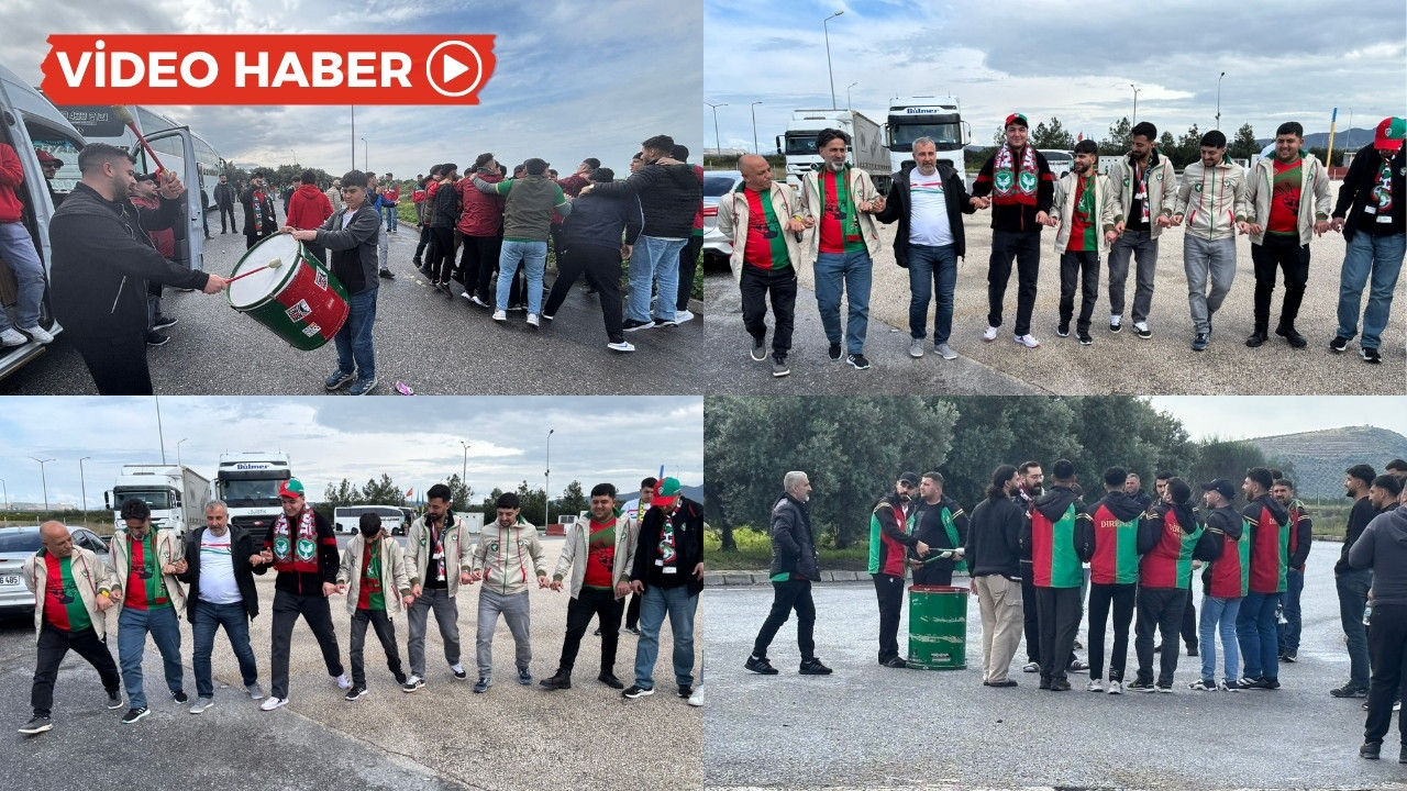 Amedspor taraftarları Hatay yolunda