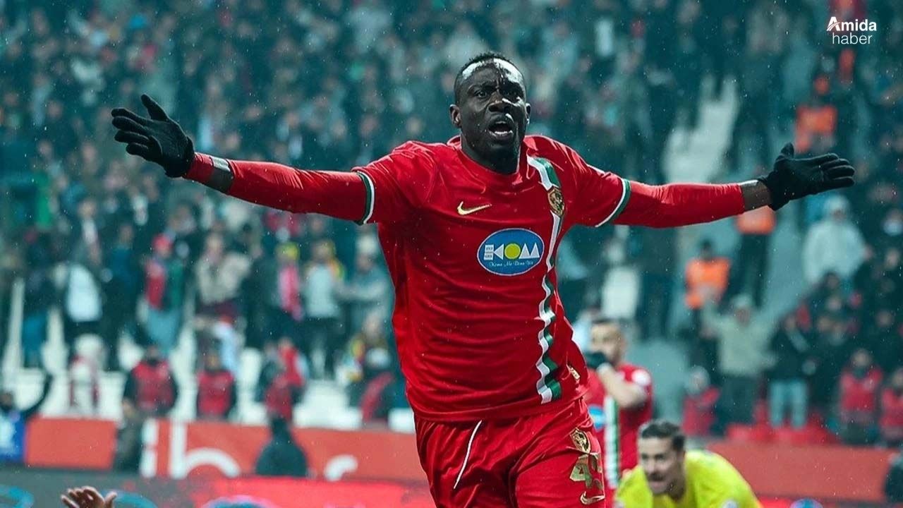 Amedspor’un gol silahı Diagne 100 gole ulaştı