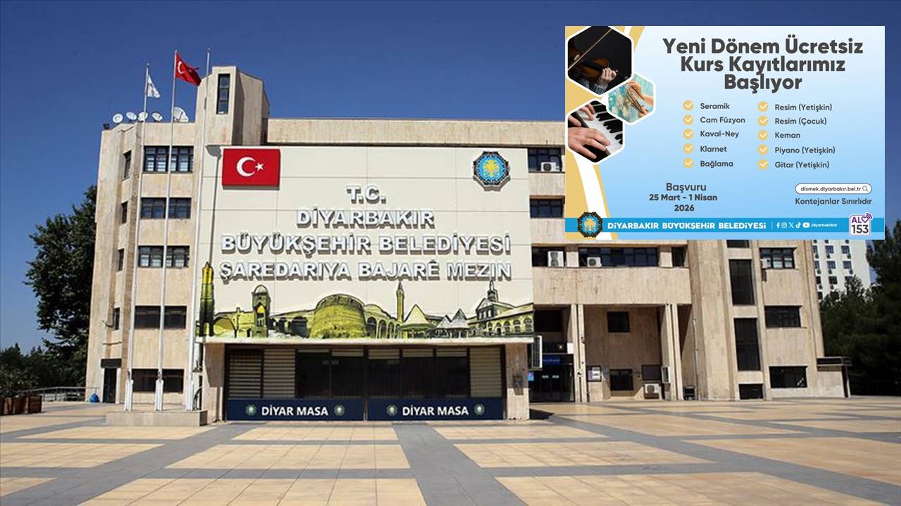 Diyarbakır DİSMEK’ten yetişkinlere ücretsiz müzik kursu