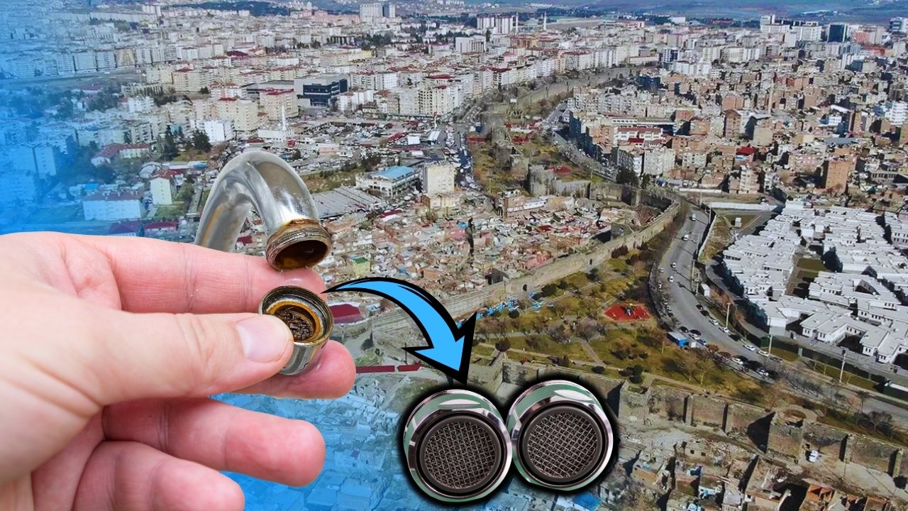 Diyarbakır’da evlere ve okullara perlatör dağıtılacak