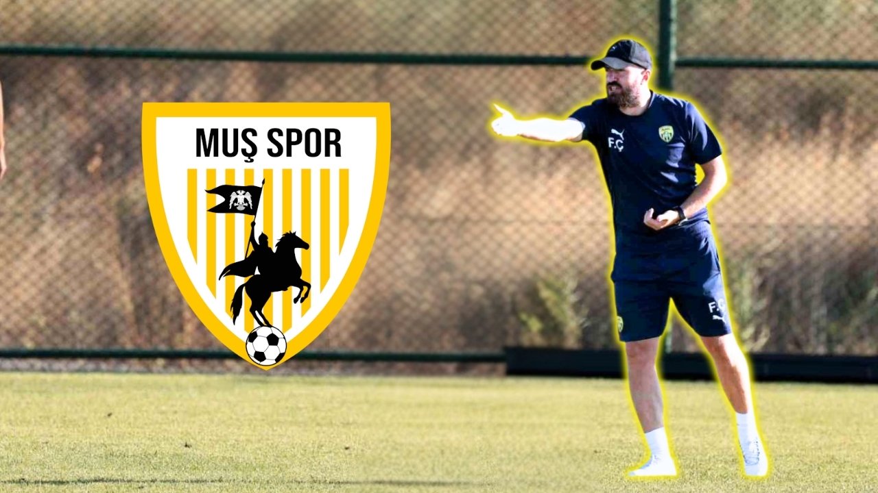 Muşspor’un hocası hedefi açıkladı