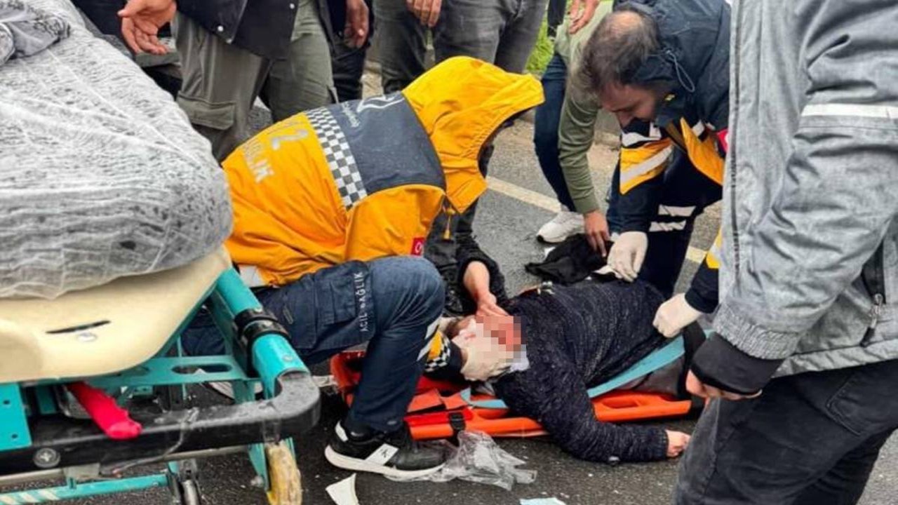 Mardin’de tanker kadına çarptı