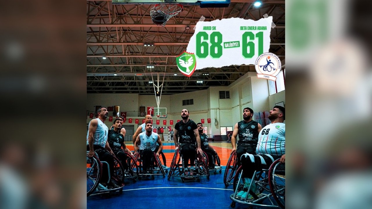 Amedspor Adana’yı 68-61 yendi
