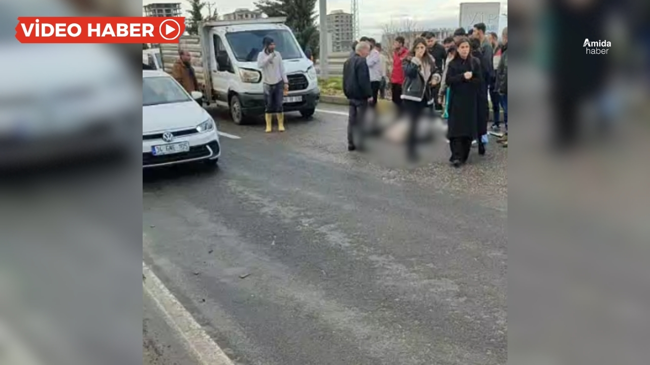 Diyarbakır: Kamyonun çarptığı kadın hayatını kaybetti