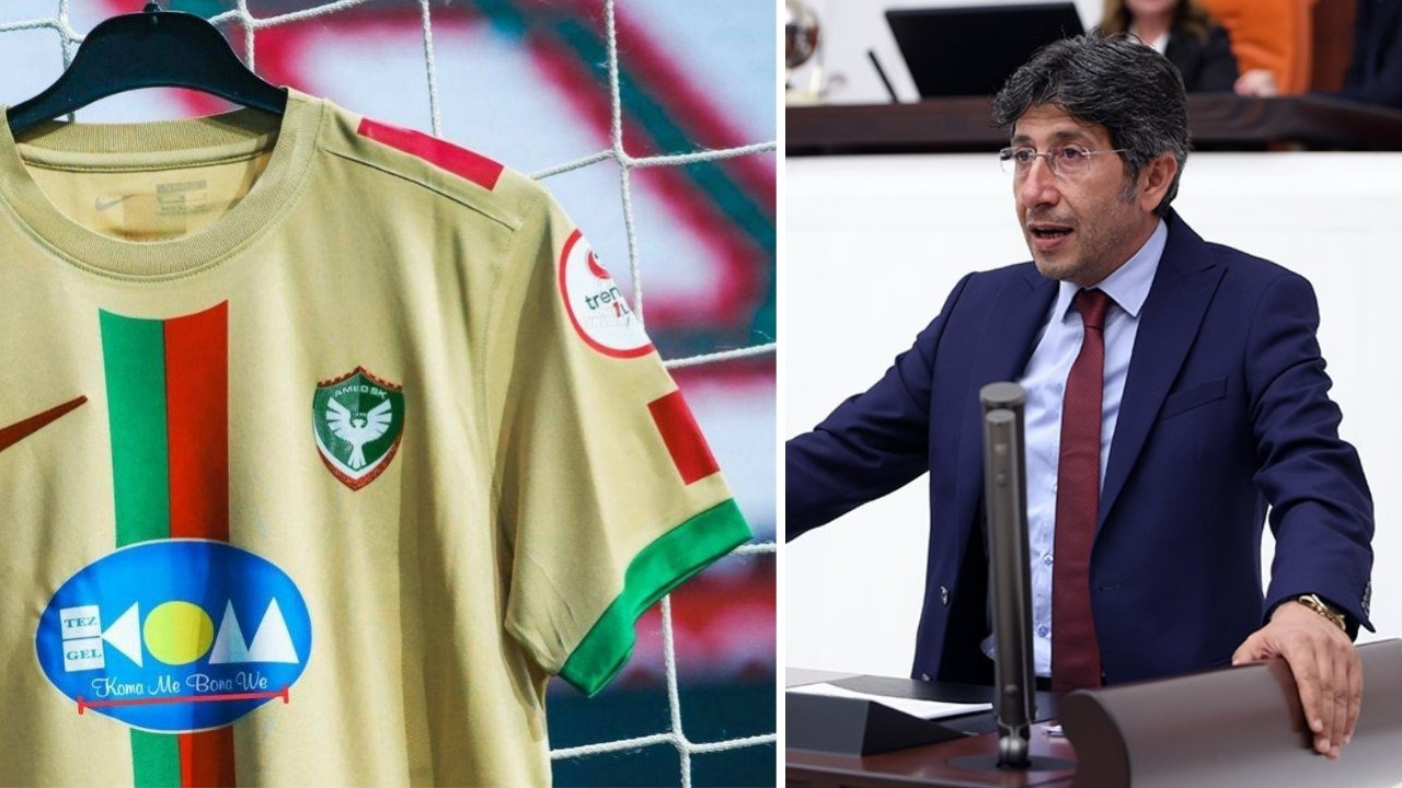 Amedspor forması ve ‘Şevger’e Kürtçe yasağı