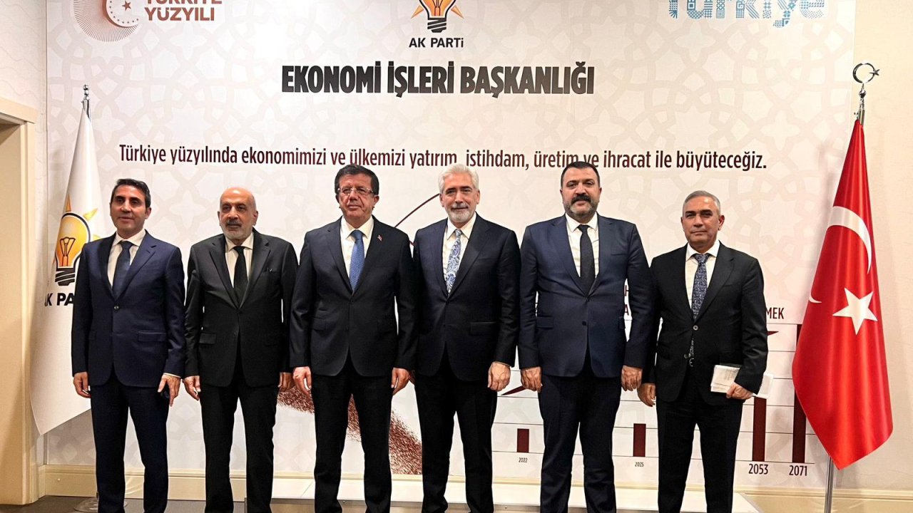 Diyarbakır iş dünyası Ankara’da: Zeybekci’ye dosya sunuldu