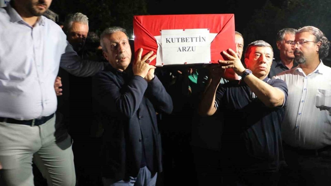 Kutbettin Arzu son yolculuğuna uğurlandı