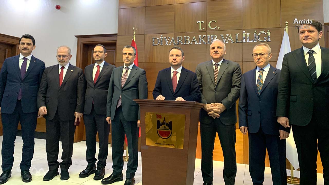 Adalet Bakanı: Diyarbakır’ın ihtiyacı çatışma değil, hizmettir