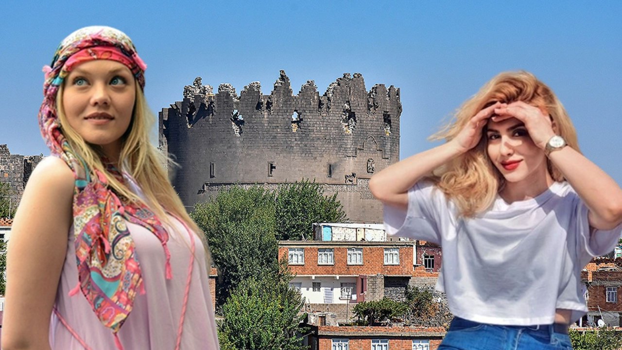 Diyarbakır’a gelen mankenler ciğer kebabı yedi, Surlara çıktı