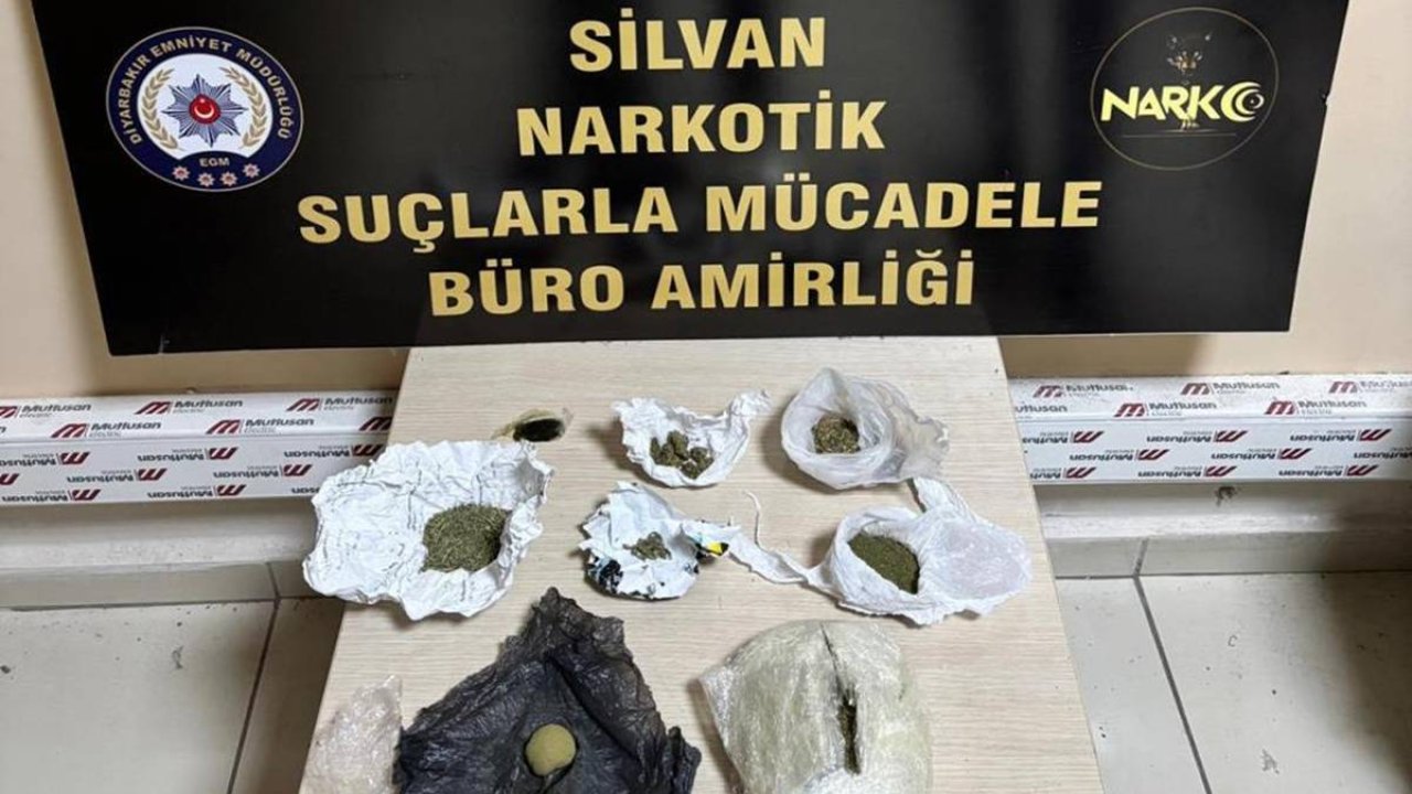 Diyarbakır’da uyuşturucu operasyonu