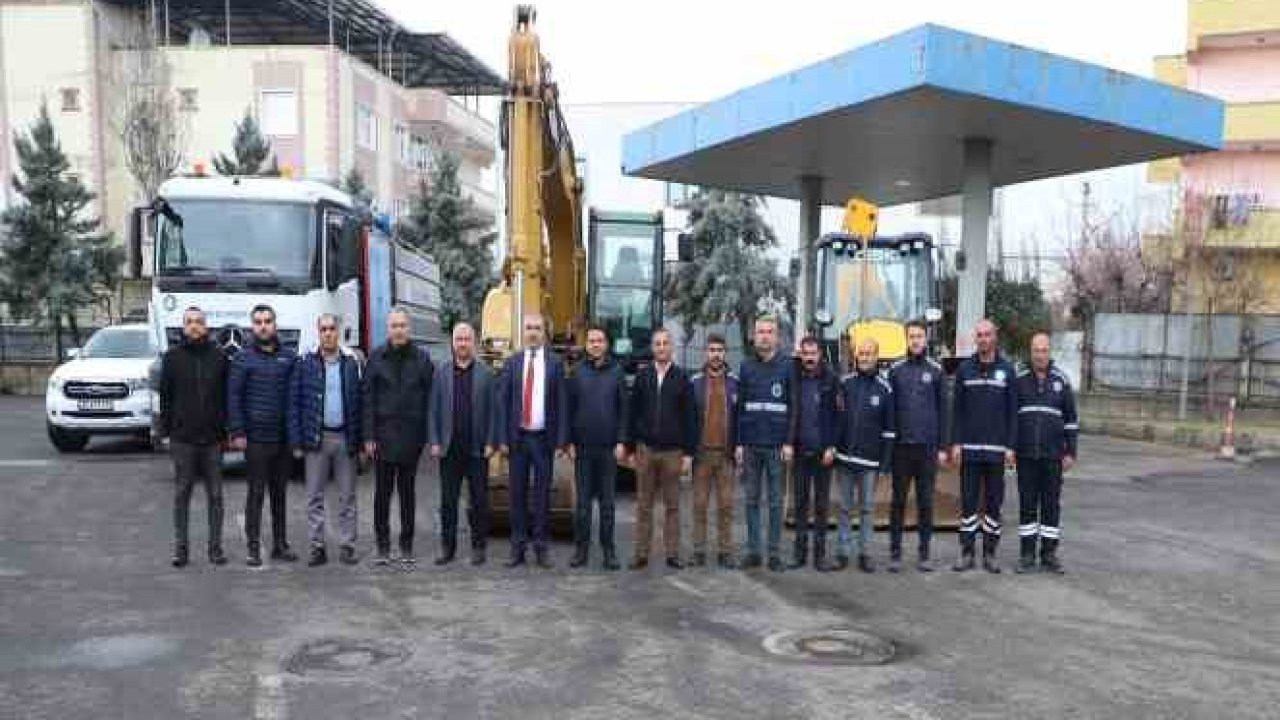 Diyarbakır’dan Şanlıurfa’ya araç ve personel desteği!