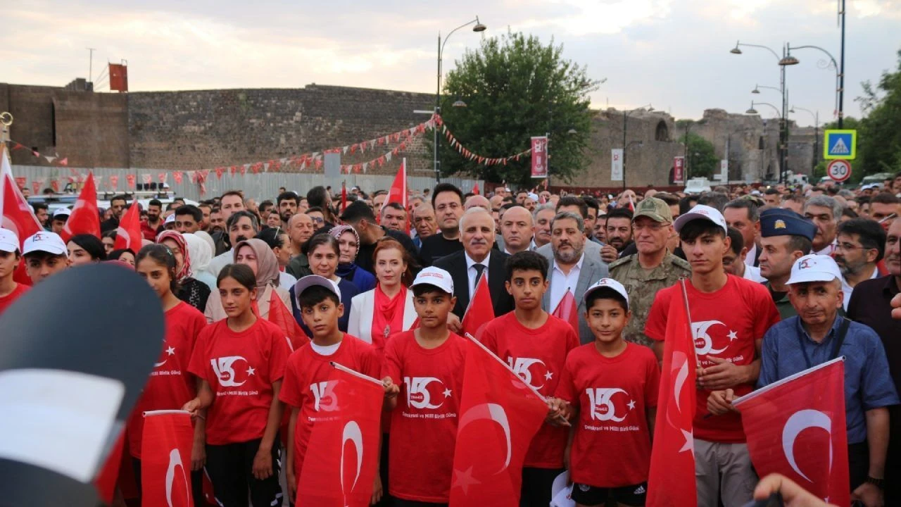 Diyarbakır’da 15 Temmuz etkinliği