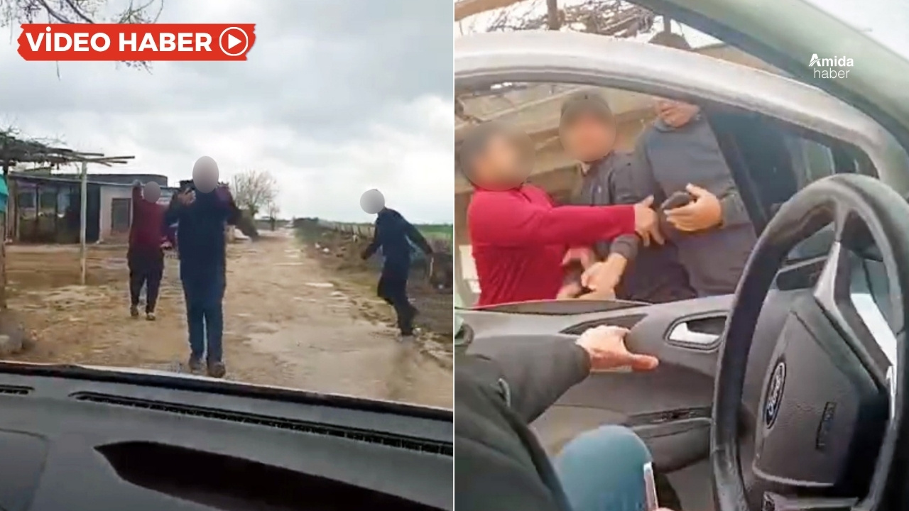 Kaçak elektrik ekibine saldırı