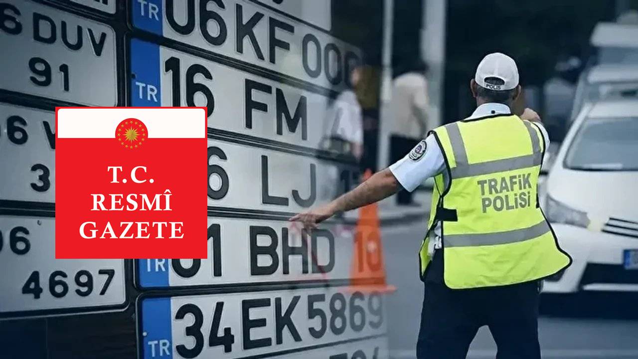 Yönetmelik değişti: APP plakalara ücretsiz değişim