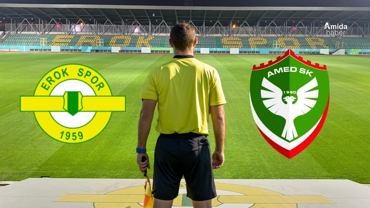 Amedspor maçını beden eğitimi öğretmeni yönetecek