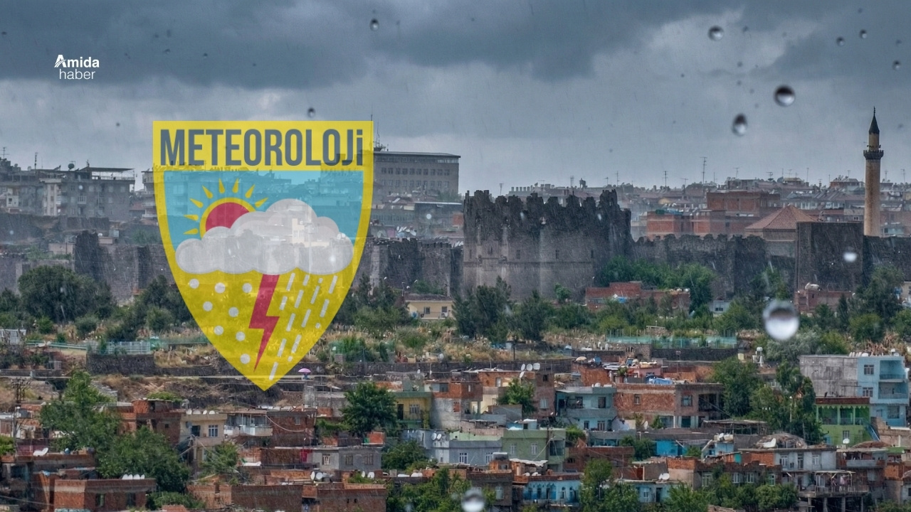 Meteoroloji'den Diyarbakır için kuvvetli yağış uyarısı