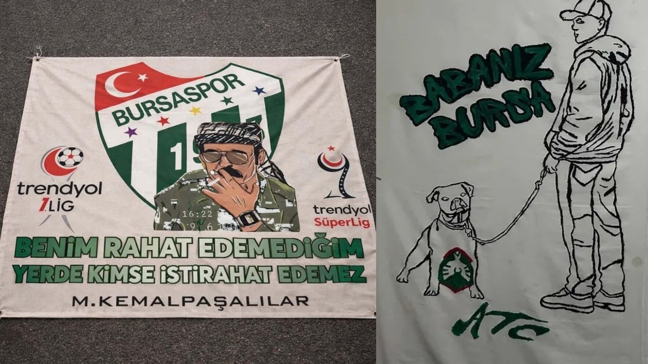 Bursaspor taraftarının ‘JİTEM’ aşkı!