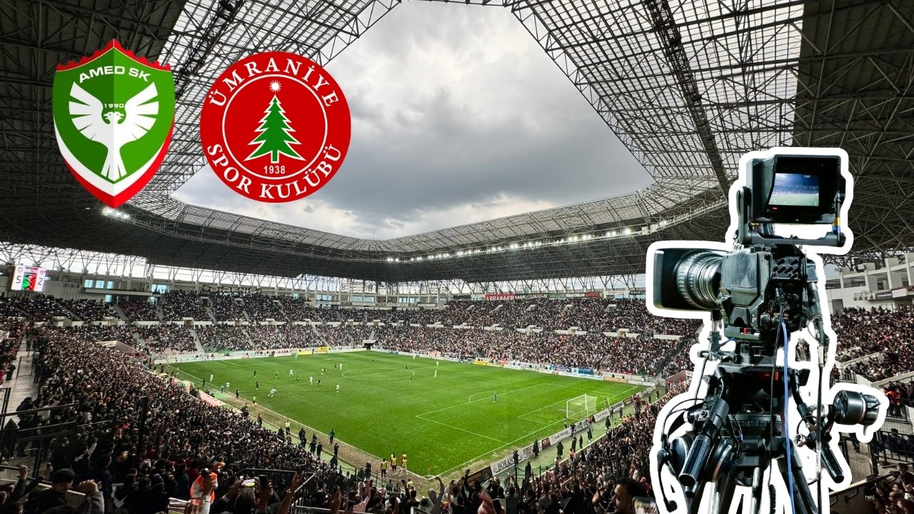 Amedspor maçının canlı yayın akışı değişti