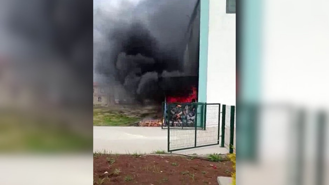 Diyarbakır OSB’de yangın