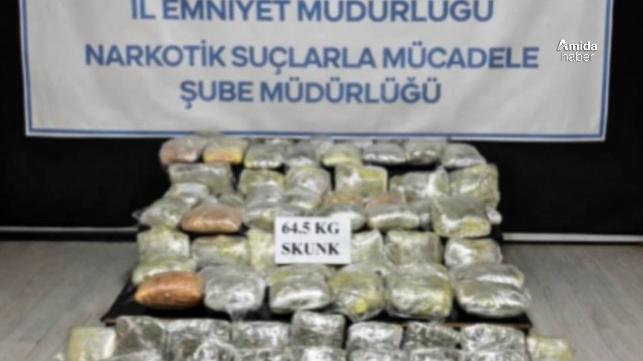 Hakkari'de uyuşturucu operasyonu