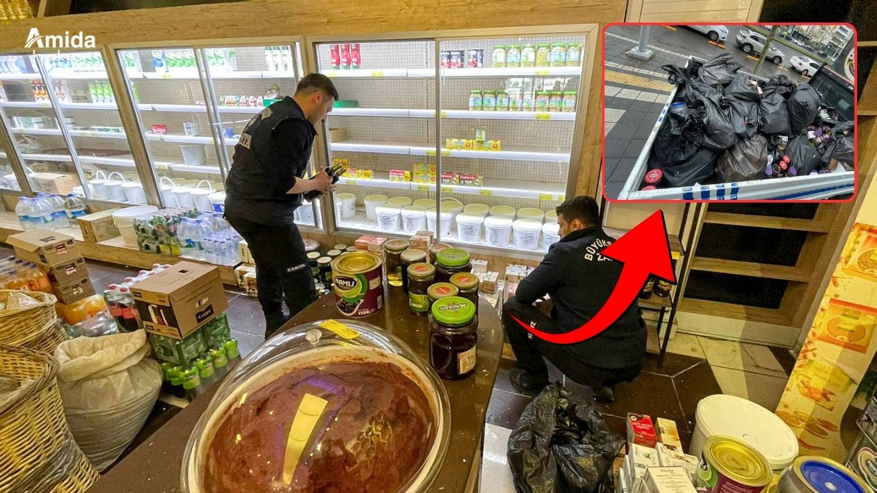 Diyarbakır’da yüzlerce tarihi geçmiş ürün imha edildi