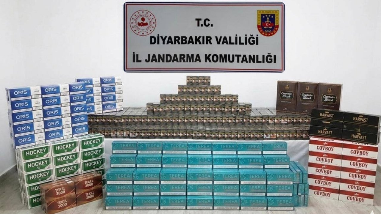 Diyarbakır’da binlerce kaçak ürüne el konuldu: 73 şüpheliye işlem