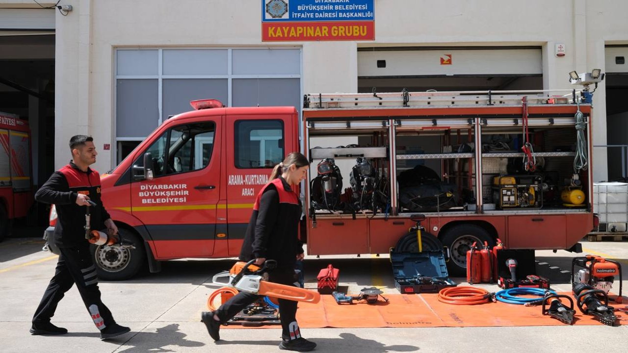 Diyarbakır İtfaiyesi 818 kazaya müdahale etti