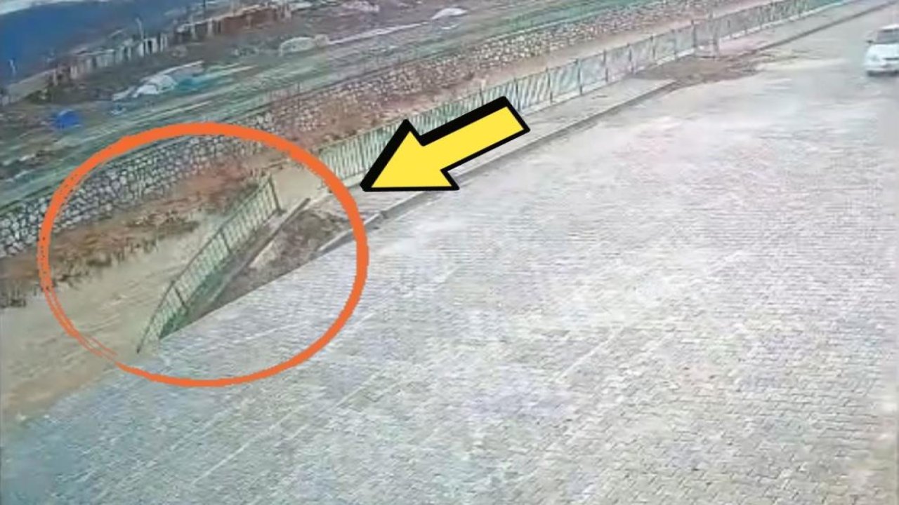 Yüksekova’da dere taştı, duvar çöktü, tehlike büyüyor