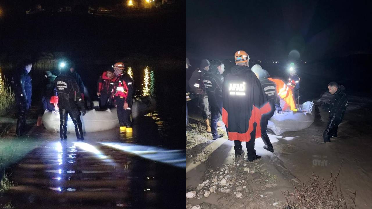 Diyarbakır'da selde mahsur kalan çoban kurtarıldı