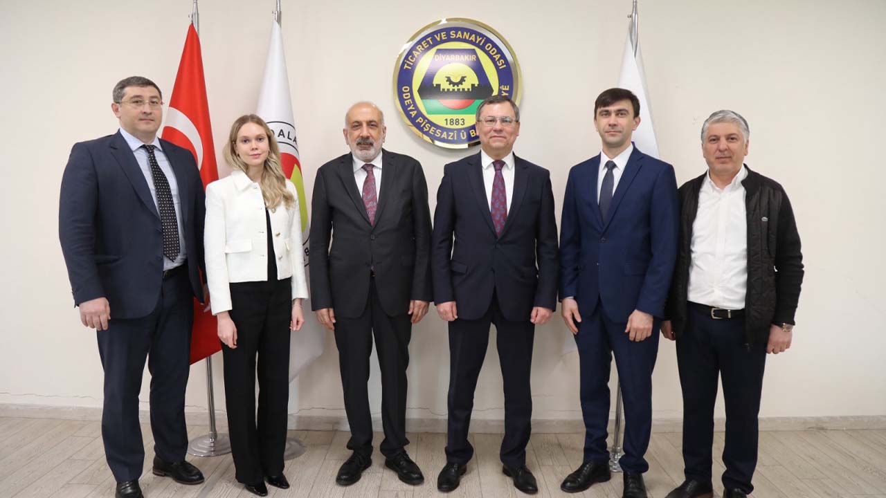 Rusya heyeti fuar için Diyarbakır’da