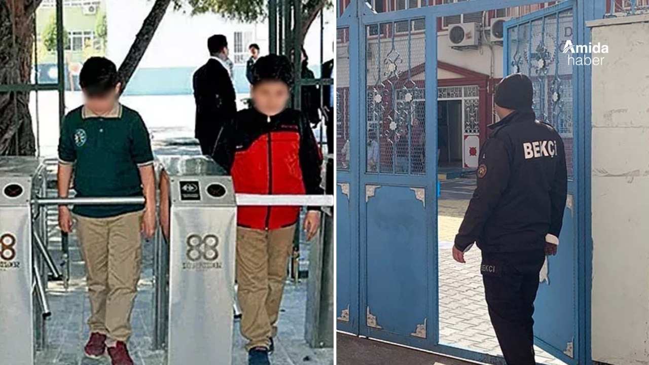 Diyarbakır’daki okullarda güvenlik duvarı: Özelde turnike devlette polis