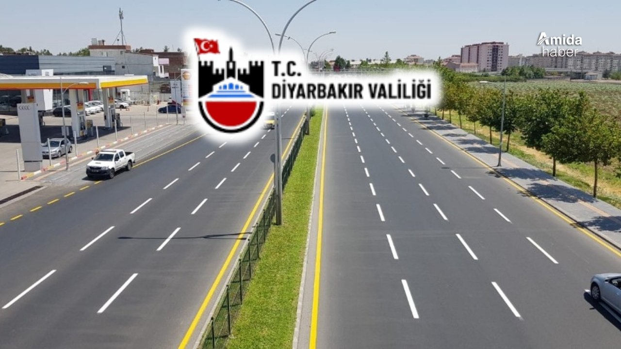 23 Nisan’da Diyarbakır’da bazı yollar kapanacak