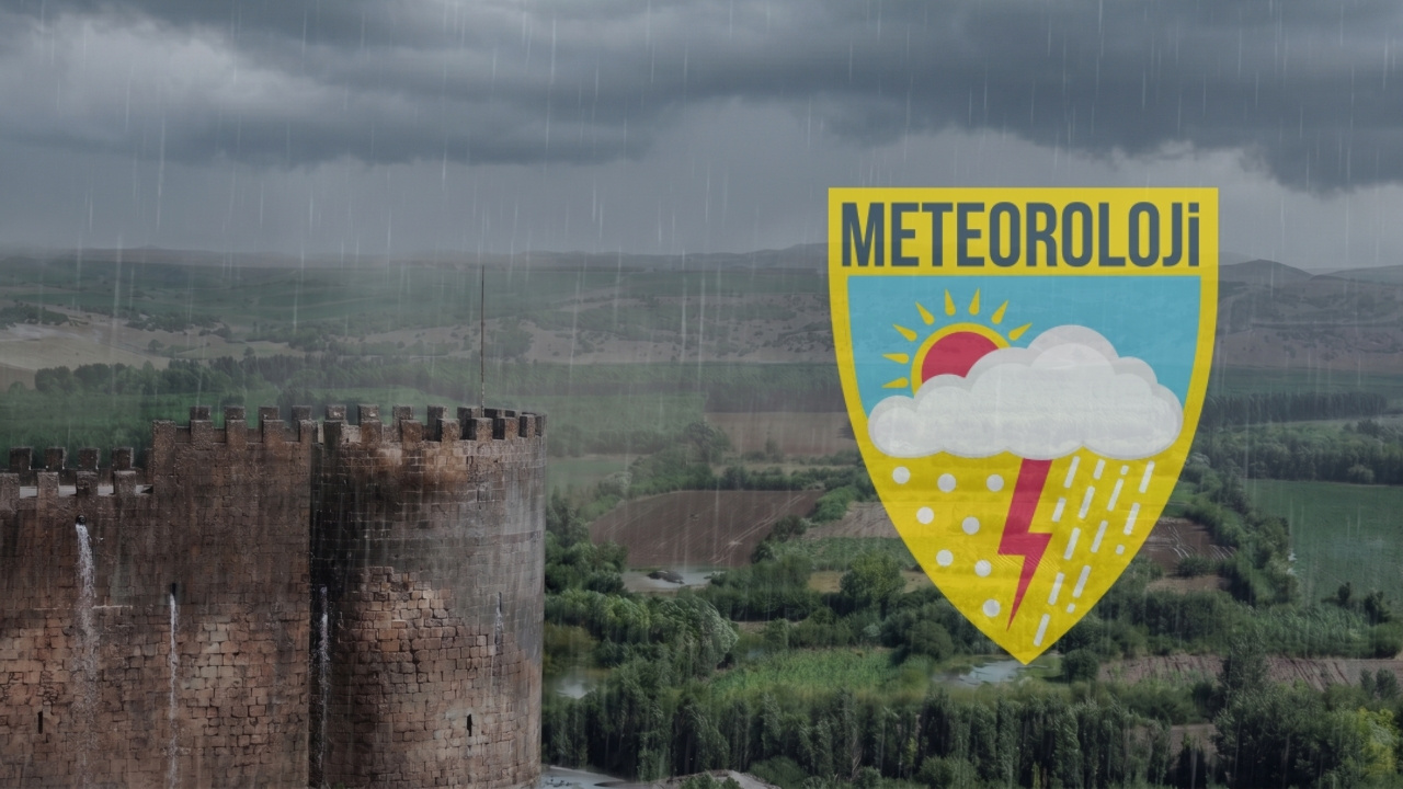 Diyarbakır’da sağanak alarmı: Dolu ve fırtınaya dikkat