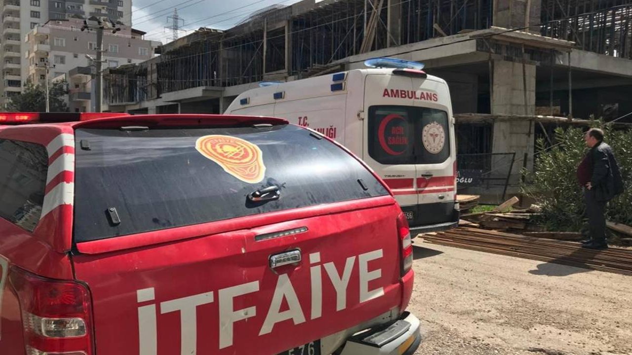 Mardin’de inşaattan düşen işçi kurtarılamadı