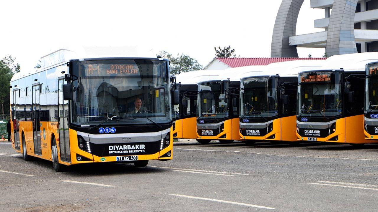 Diyarbakır’da toplu ulaşıma takviye