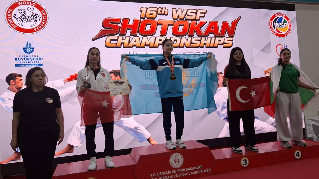 Diyarbakırlı Merve dünya 2'ncisi oldu